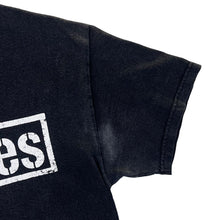 Load image into Gallery viewer, ETNIES Classic Skater Box Logo Spellout Graphic Black T-Shirt
