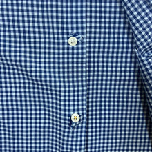 Load image into Gallery viewer, Barbour &quot;Tailored Fit&quot; Blue Mix Check Long Sleeve Cotton Button-Up Shirt
