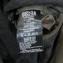 Load image into Gallery viewer, BLUE HARBOUR Marks &amp; Spencer Khaki Green Lightly Padded Soft Parka Jacket
