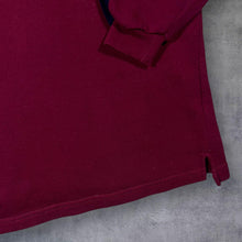 Load image into Gallery viewer, Vintage Used Company Embroidered Crest Logo Burgundy Crewneck Sweatshirt
