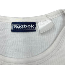 Load image into Gallery viewer, Early 00’s Reebok Essentials Embroidered Mini Logo Ribbed Stretch Cotton T-Shirt
