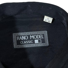 Load image into Gallery viewer, Early 00&#39;s Hano Model Classic Embroidered Dragon Black Short Sleeve Shirt
