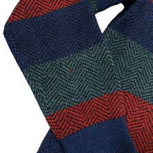 Load image into Gallery viewer, GAP Colour Block Lambswool Nylon Knit Crewneck Sweater Jumper
