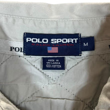 Load image into Gallery viewer, Vintage POLO SPORT RALPH LAUREN Colour Block Striped Long Sleeve Rugby Polo Shirt
