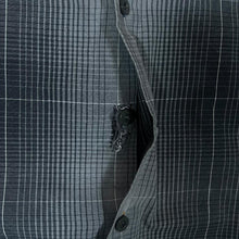 Load image into Gallery viewer, Vintage WRANGLER Grey Black Plaid Check Long Sleeve Cotton Shirt
