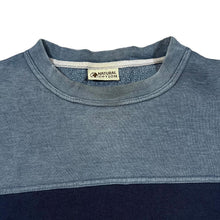 Load image into Gallery viewer, Vintage 90&#39;s NATURAL OPTION &quot;New Jersey Reserve National Park&quot; Embroidered Souvenir Colour Block Sweatshirt

