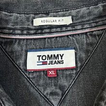 Load image into Gallery viewer, TOMMY JEANS Tommy Hilfiger &quot;Regular Fit&quot; Classic Mini Logo Denim Cotton Long Sleeve Shirt
