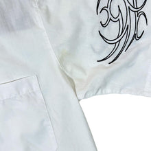Load image into Gallery viewer, Early 00&#39;s Fishbone Y2K Tribal Embroidered Cotton Polyester Short Sleeve Shirt
