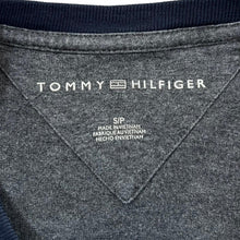 Load image into Gallery viewer, Tommy Hilfiger Embroidered Big Logo Spellout Short Sleeve Cotton T-Shirt

