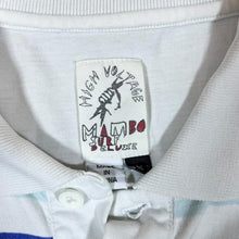 Load image into Gallery viewer, MAMBO Surf De Luce "High Voltage" Striped Surfer Skater Short Sleeve Polo Shirt
