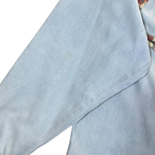 Load image into Gallery viewer, Vintage ANGELO LITRICO Western Cowboy Long Sleeve Blue Denim Shirt
