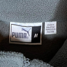 Load image into Gallery viewer, Vintage PUMA Classic Mini Logo Grey 1/4 Zip Pullover Fleece Sweatshirt
