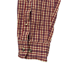 Load image into Gallery viewer, Vintage TIMBERLAND Classic Plaid Check Mini Pocket Logo Long Sleeve Button-Up Cotton Shirt
