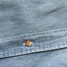 Load image into Gallery viewer, Vintage 417 By Van Heusen Classic Blue Denim Long Sleeve Button-Up Shirt
