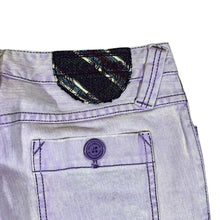 Load image into Gallery viewer, Early 00&#39;s BILLABONG &quot;Slim&quot; Surfer Skater Pale Purple Overdyed Denim Slim Fit Jeans
