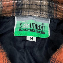 Load image into Gallery viewer, Vintage SOUTHERN MANNERMODE Lumberjack Plaid Check Lightly Padded Flannel Over Shirt
