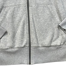Load image into Gallery viewer, Nike Classic Basic Embroidered Mini Logo Grey Zip Hoodie
