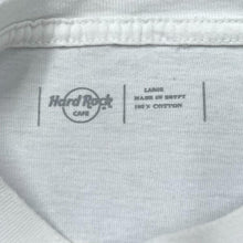 Load image into Gallery viewer, HARD ROCK CAFE “Budapest” Souvenir Logo Spellout Graphic T-Shirt
