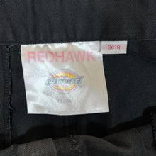 Load image into Gallery viewer, DICKIES REDHAWK Classic Faded Black Pleated Skater Worker Pants Trousers
