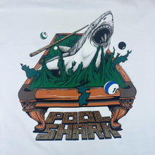 Load image into Gallery viewer, Vintage Lifeforms (1995) POOL SHARK Cancun Mexico Souvenir Graphic Single Stitch T-Shirt
