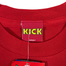Load image into Gallery viewer, Vintage 90&#39;s Kick CHARLTON ATHLETIC Football Embroidered Graphic Single Stitch T-Shirt
