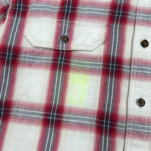 Load image into Gallery viewer, CARHARTT “Loose Fit” Plaid Check Button-Up Short Sleeve Shirt
