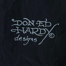 Load image into Gallery viewer, Ed Hardy x Urban Outfitters Y2K Goth Windbreaker Parachute Cargo Pants Bottoms
