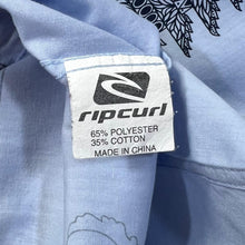 Load image into Gallery viewer, Early 00&#39;s RIPCURL Skater Surfer Traditional Artwork Polyester Cotton Short Sleeve Shirt
