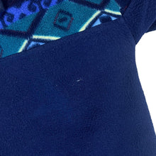 Load image into Gallery viewer, Vintage MER MER COMPANY Crazy Abstract Patterned 1/4 Button Pullover Fleece Sweatshirt
