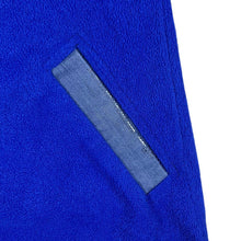 Load image into Gallery viewer, Early 00&#39;s FILA Embroidered Mini Logo Blue Zip Fleece Sweatshirt
