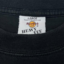 Load image into Gallery viewer, Vintage 90’s HARD ROCK CAFE “London Vault” Souvenir Logo Spellout Graphic T-Shirt
