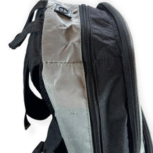 Load image into Gallery viewer, Early 00&#39;s Umbro Embroidered Logo Spellout Black Grey Rucksack Backpack Bag
