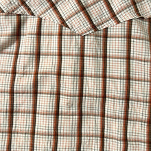 Load image into Gallery viewer, Vintage Wrangler Cowboy Western Red White Check Popper Short Sleeve Shirt
