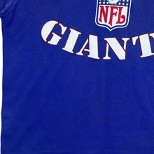 Load image into Gallery viewer, Vintage 90's Champion NFL New York Giants Football Graphic Blue T-Shirt
