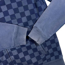 Load image into Gallery viewer, QUIKSILVER Checkerboard Skater Surfer Fleece Lined Zip Hoodie
