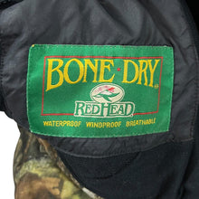 Load image into Gallery viewer, Vintage REDHEAD &quot;Mountain Stalker&quot; Bone Dry Camo Camouflage Light Padded Hooded Outdoor Jacket
