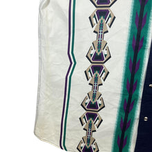 Load image into Gallery viewer, Vintage 90&#39;s Express Rider Cowboy Western Aztec Patterned Long Sleeve Cotton Shirt
