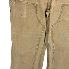 Load image into Gallery viewer, CARHARTT &quot;Relaxed Fit&quot; Tan Brown Carpenter Skater Worker Denim Jeans
