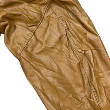 Load image into Gallery viewer, Vintage 90&#39;s MCGREGOR Made In Uruguay Genuine Real Brown Leather Button Jacket
