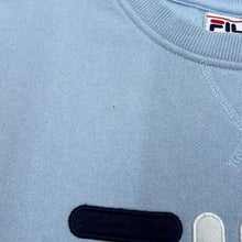 Load image into Gallery viewer, FILA Classic Embroidered Big Logo Spellout Crewneck Sweatshirt
