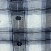 Load image into Gallery viewer, Patagonia Organic Cotton Grey White Plaid Check Long Sleeve Shirt
