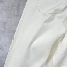 Load image into Gallery viewer, Vintage 90's F. By Faconnable Classic Cream Cotton Denim Mom Jeans
