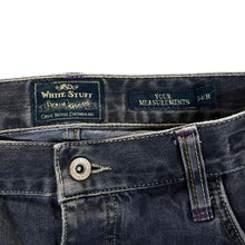 Load image into Gallery viewer, WHITE STUFF Denim Goods Washed Black Slim Fit Denim Jeans
