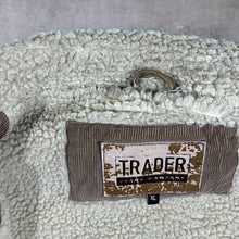 Load image into Gallery viewer, Trader Jeans Co. Fleece Lined Bord Collar Brown Corduroy Cord Trucker Jacket
