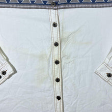 Load image into Gallery viewer, Vintage Forbidden Co. Cowboy Western Aztec Patterned Long Sleeve Cotton Shirt
