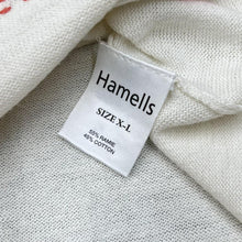 Load image into Gallery viewer, Vintage HAMELLS Embroidered Floral Flower 3/4 Sleeve Cardigan Top
