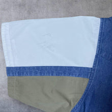 Load image into Gallery viewer, Vintage Cumberland Outfitters Western Colour Block Cotton Popper Short Sleeve Shirt
