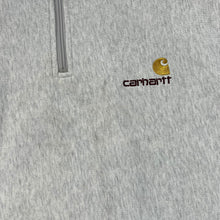 Load image into Gallery viewer, CARHARTT Classic Embroidered Mini Logo 1/4 Zip Pullover Sweatshirt
