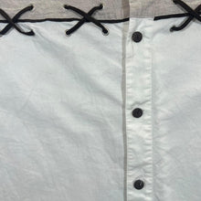 Load image into Gallery viewer, Vintage Cowboy Western Style White Beige Short Sleeve Shirt
