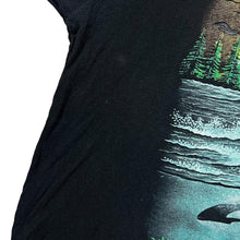 Load image into Gallery viewer, Vintage 90&#39;s Killer Whale Orca Ocean Marine Nature Graphic Short Sleeve T-Shirt
